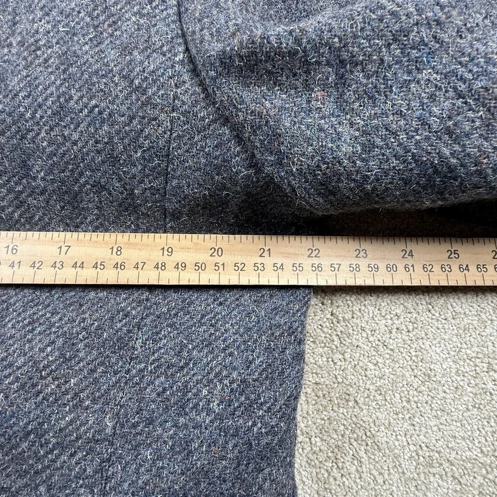 PENDLETON Men's Gray Western Elbow Patch Wool Jacket Sport Blazer Size‎ 42 USA